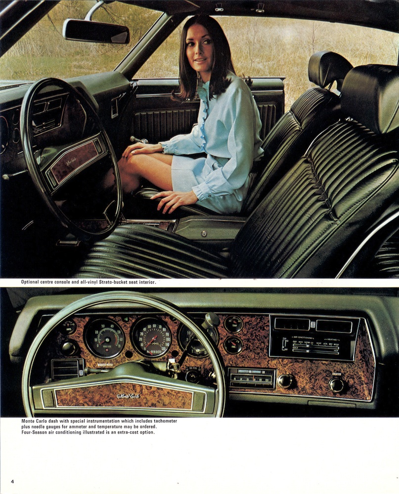 1970 Chevrolet Monte Carlo Canadian Brochure Page 3